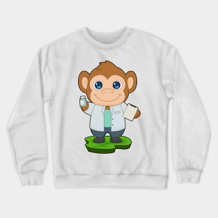 Monkey Doctor Medicine Crewneck Sweatshirt